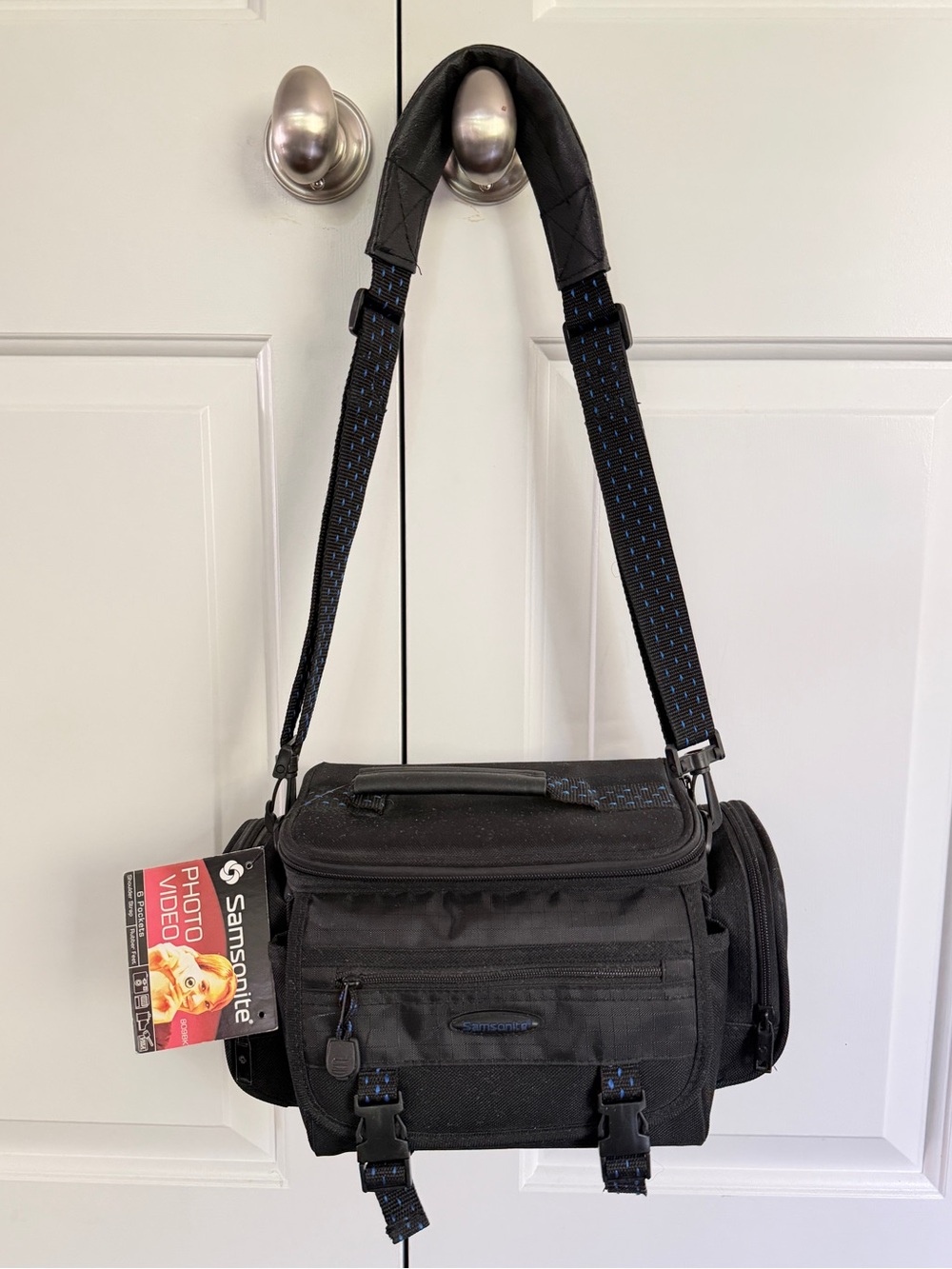 Samsonite Journey Camcorder Camera Bag black Model 809BK new with tag